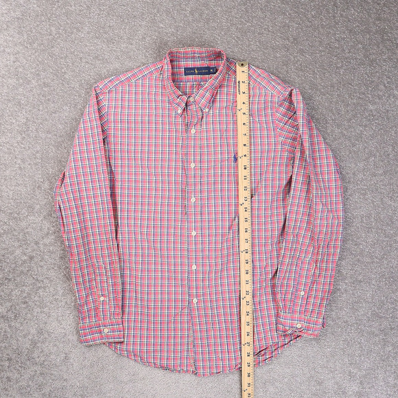 Ralph Lauren Plaid XL Multicolor Long Sleeve Full Button Collared Shirt - Picture 3 of 10